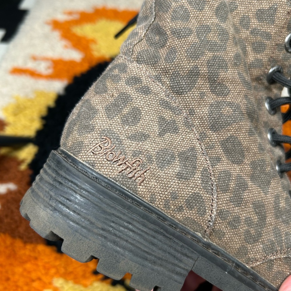 BLOWFISH, leopard print combat boots!! - Picture 12 of 12
